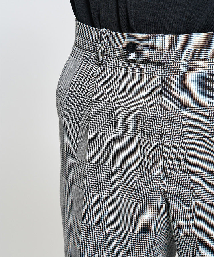 TEDDY テディ Fresco wool grain plaid