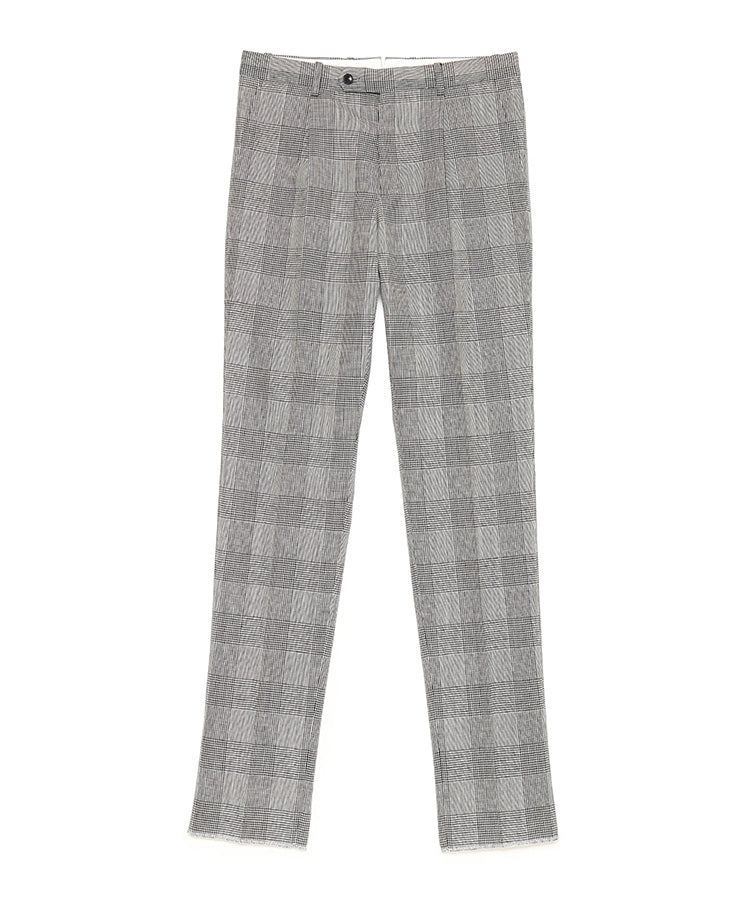 TEDDY テディ Fresco wool grain plaid