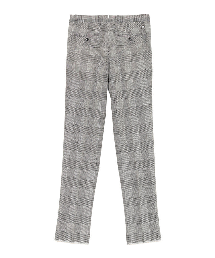 TEDDY テディ Fresco wool grain plaid