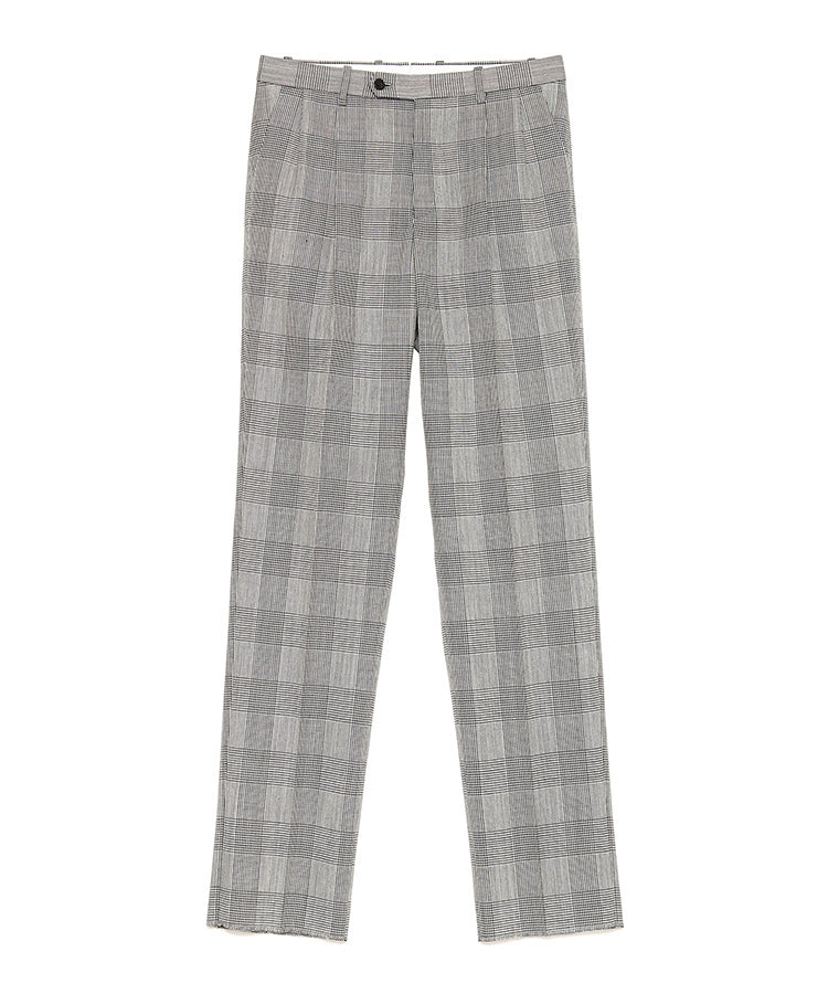 HOLLEBECK ホールベック Fresco wool grain plaid