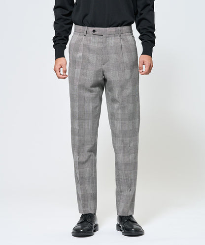 TEDDY テディ Fresco wool grain plaid