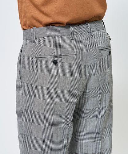 HOLLEBECK ホールベック Fresco wool grain plaid